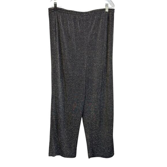 Rabbit Rabbit Rabbit Ladies Sparkly Night Out Gold Black Pants Size 18W Formal - Picture 2 of 10